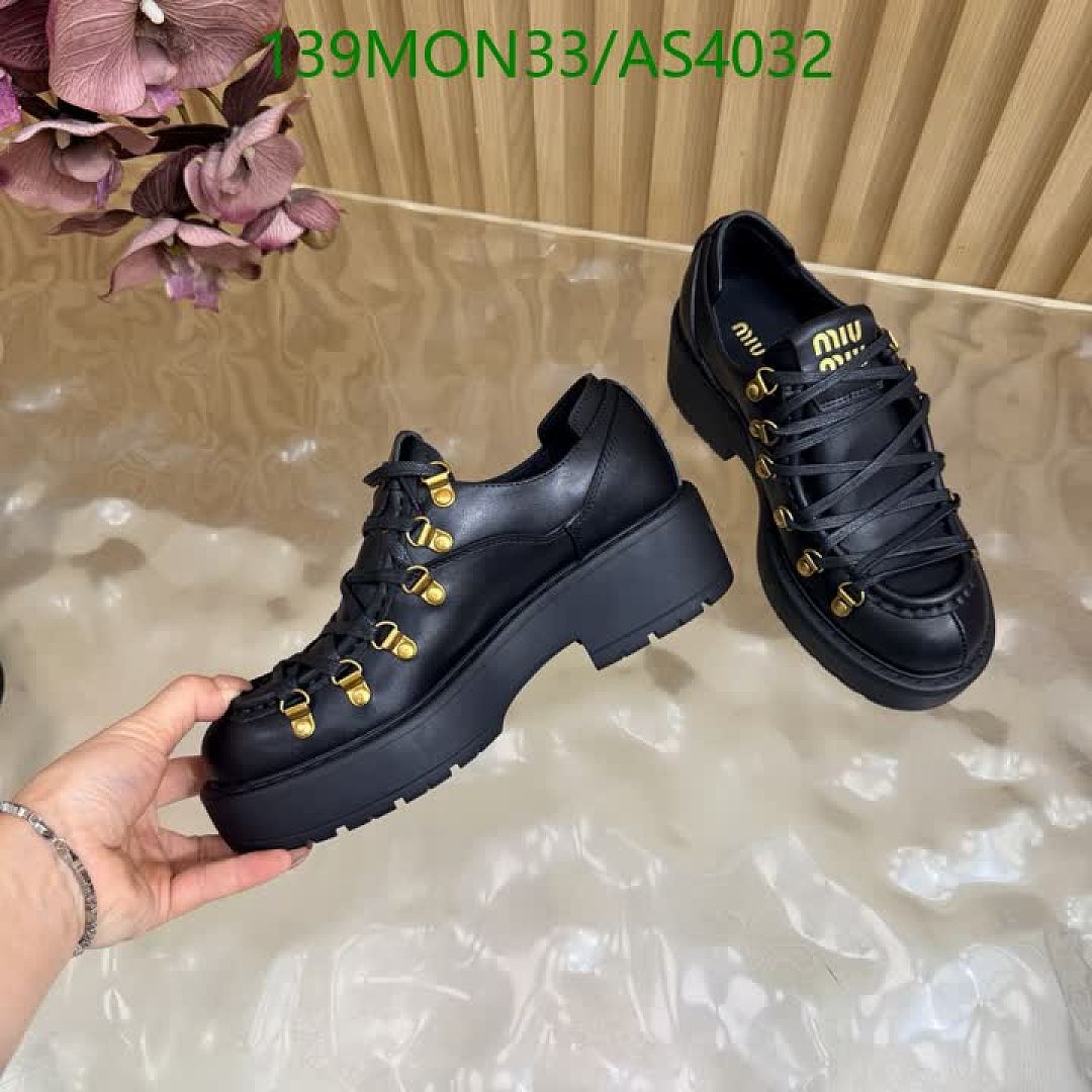Miu Miu-Women Shoes Code: AS4032 $: 139USD