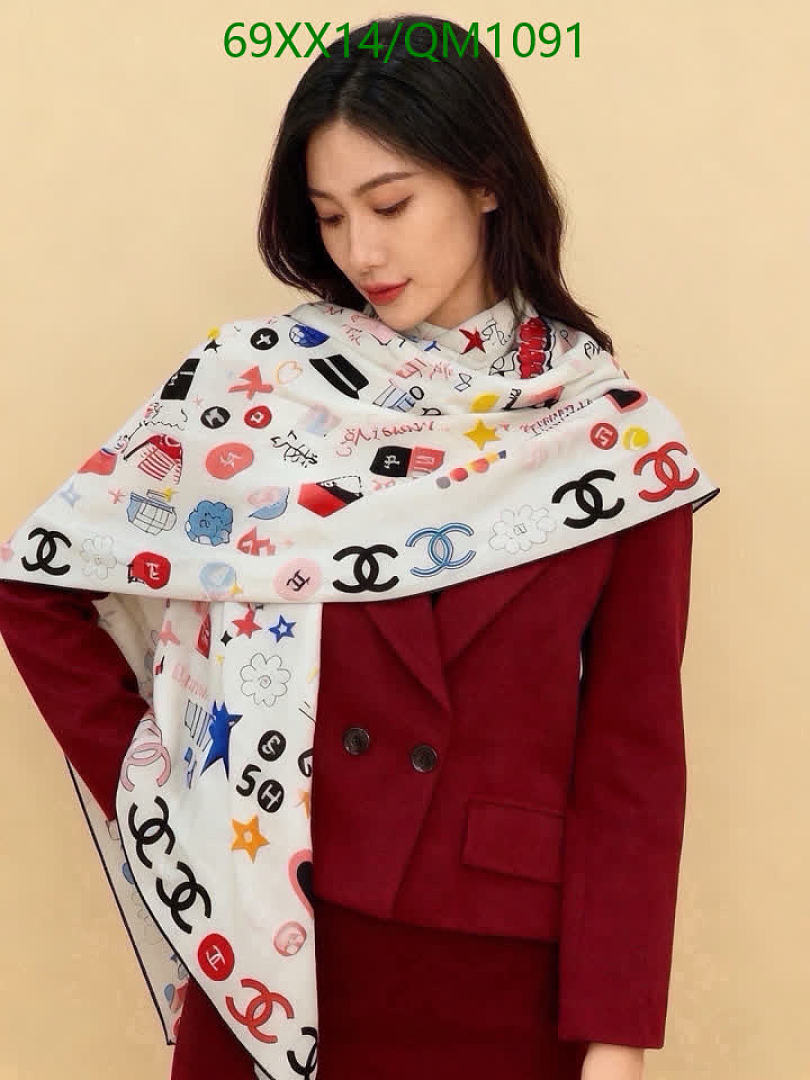 Chanel-Scarves Code: QM1091 $: 69USD