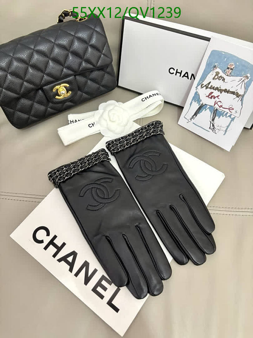 Chanel-Gloves Code: QV1239 $: 55USD