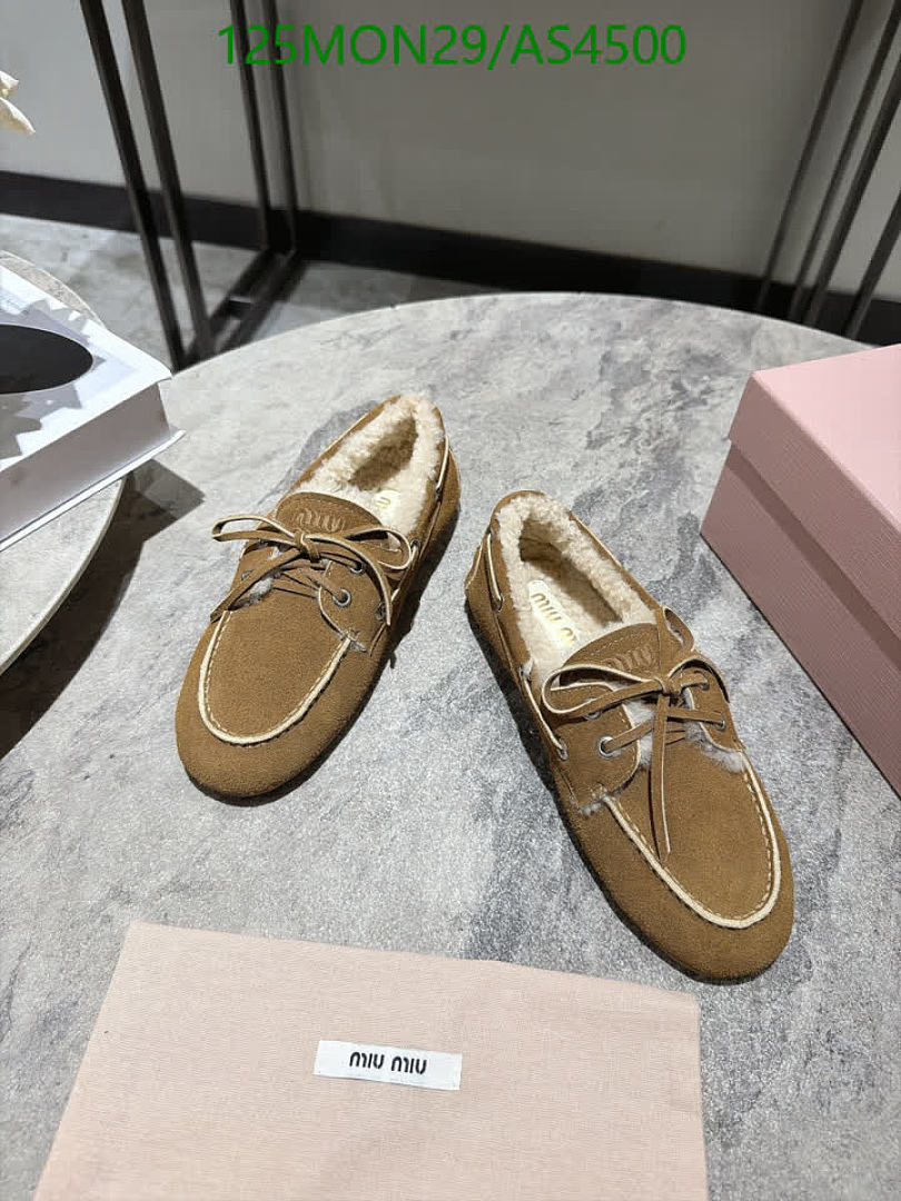 Miu Miu-Women Shoes Code: AS4500 $: 125USD