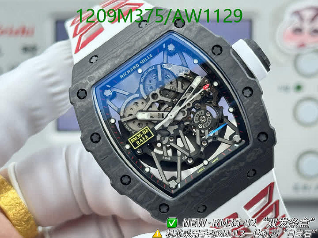 Richard Mille-WatchesMirror Quality Code: AW1129 $: 1209USD