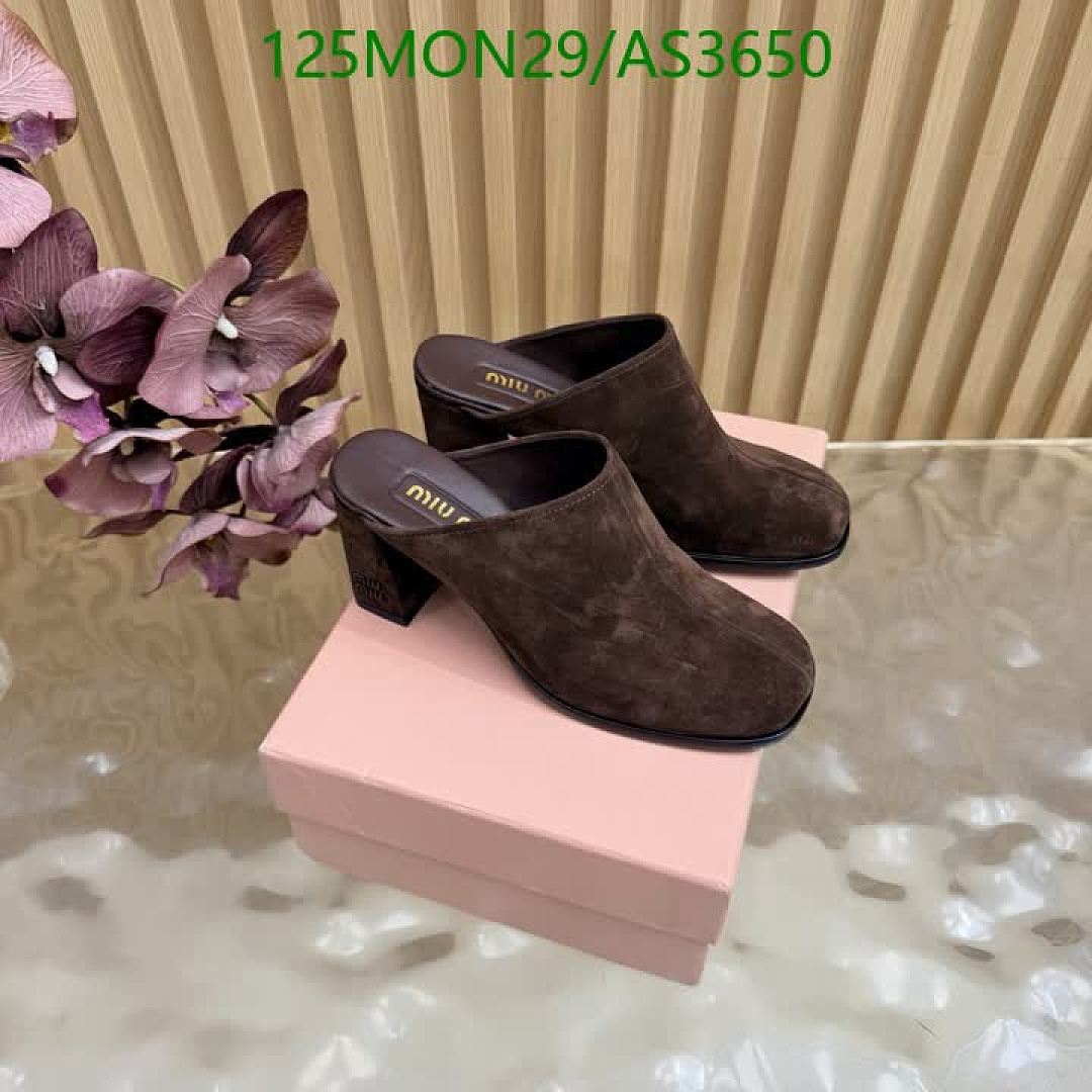 Miu Miu-Women Shoes Code: AS3650 $: 125USD