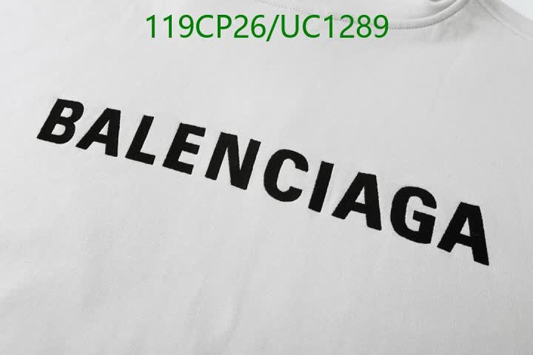 Balenciaga-Clothing Code: UC1289 $: 119USD