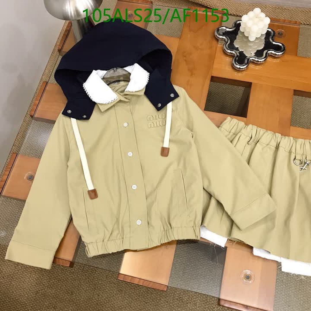 Miu Miu-Clothing（Kids） Code: AF1153 $: 105USD