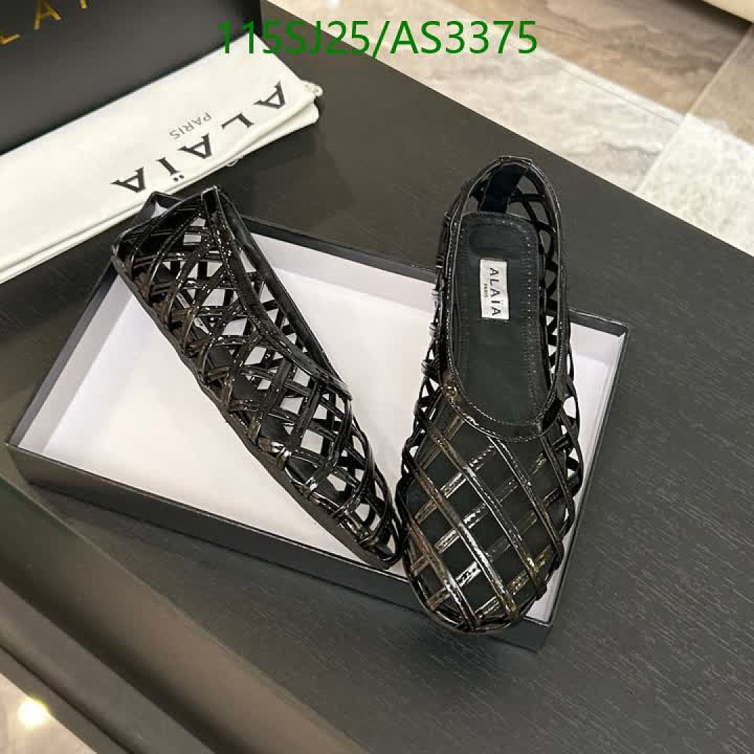 Alaia-Women Shoes Code: AS3375 $: 115USD
