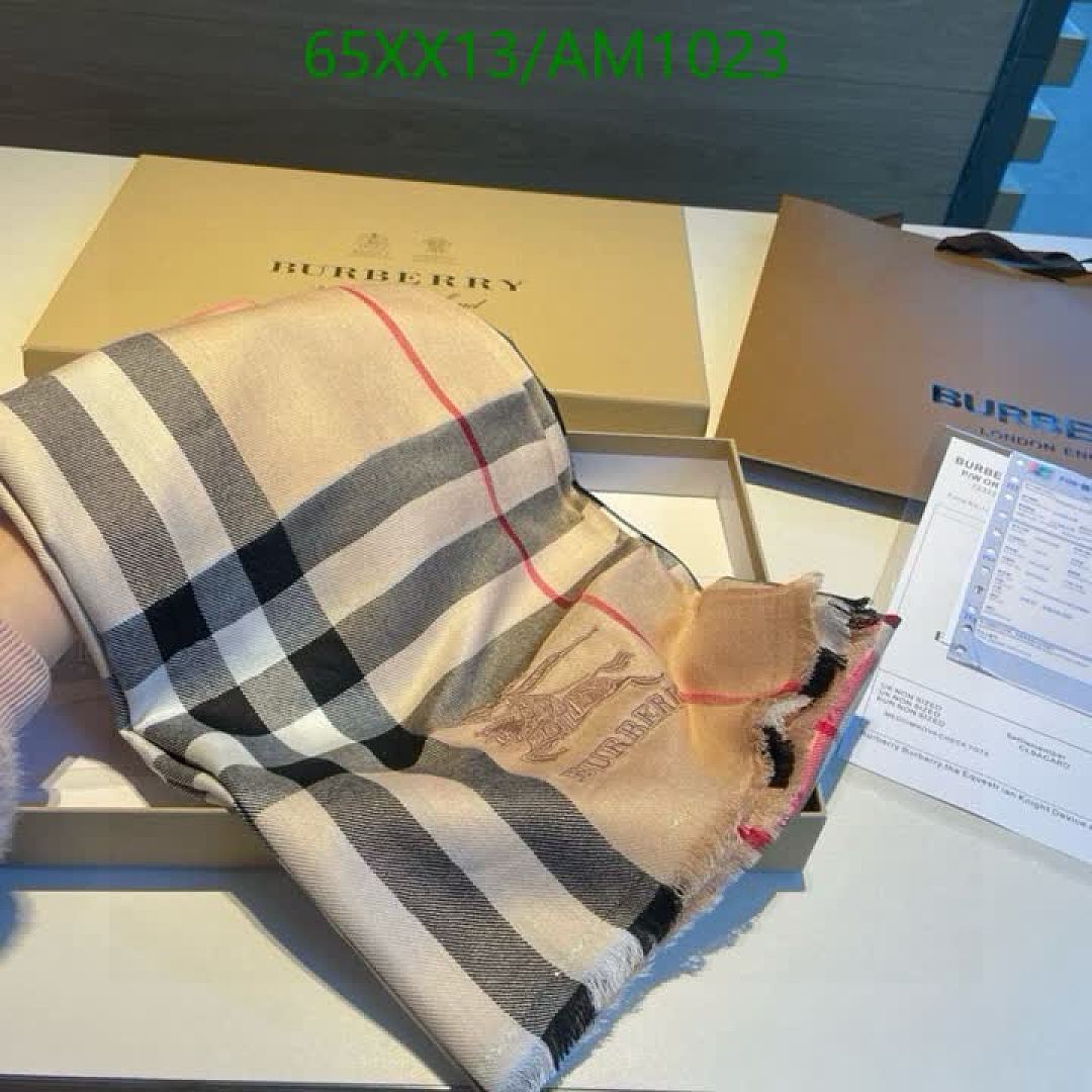 Burberry-Scarves Code: AM1023 $: 65USD