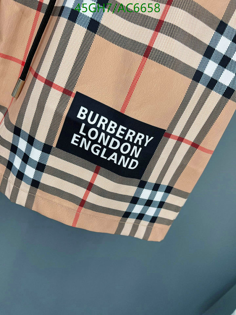 Burberry-Clothing Code: AC6658 $: 45USD