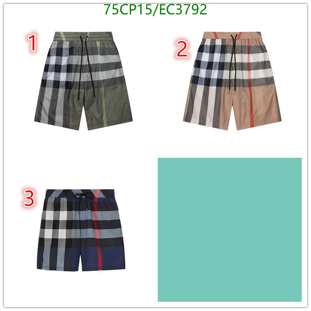 Burberry-Clothing Code: EC3792 $: 75USD