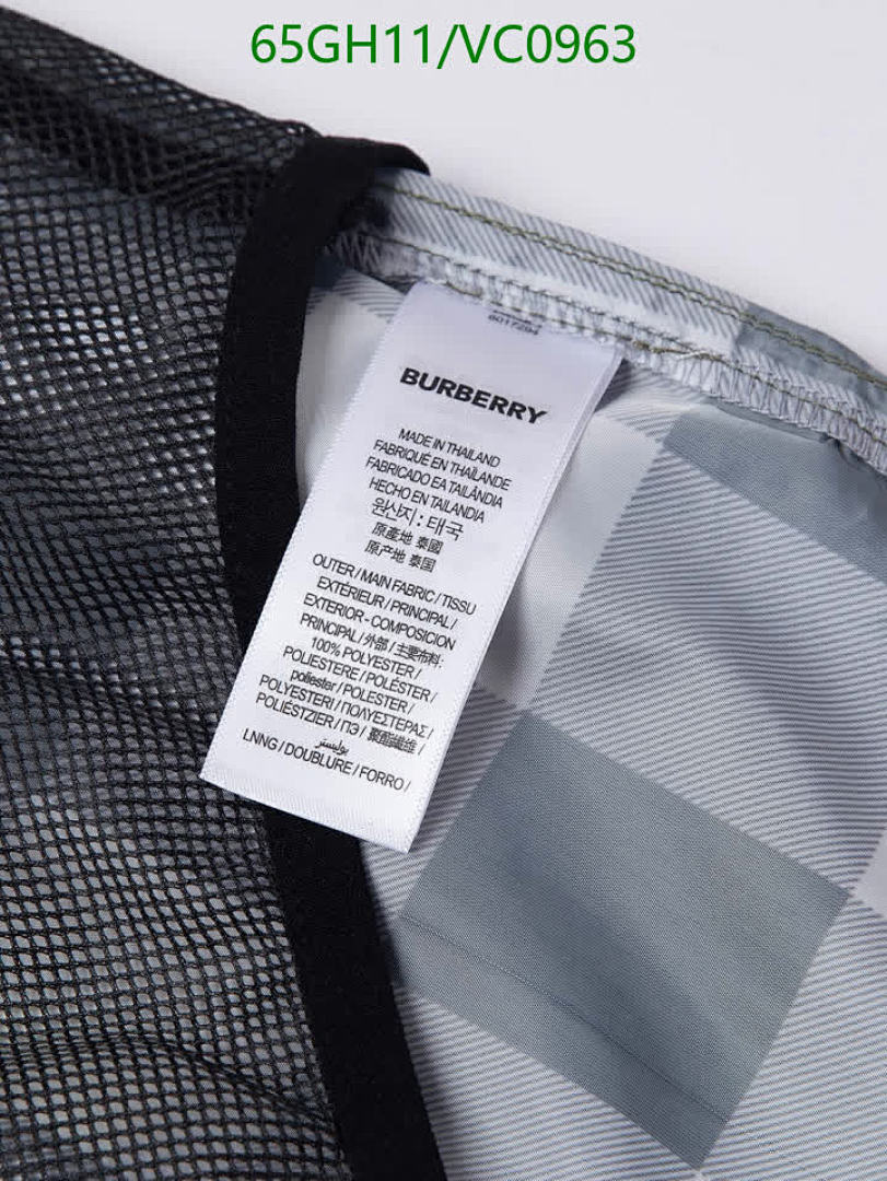 Burberry-Clothing Code: VC0963 $: 65USD