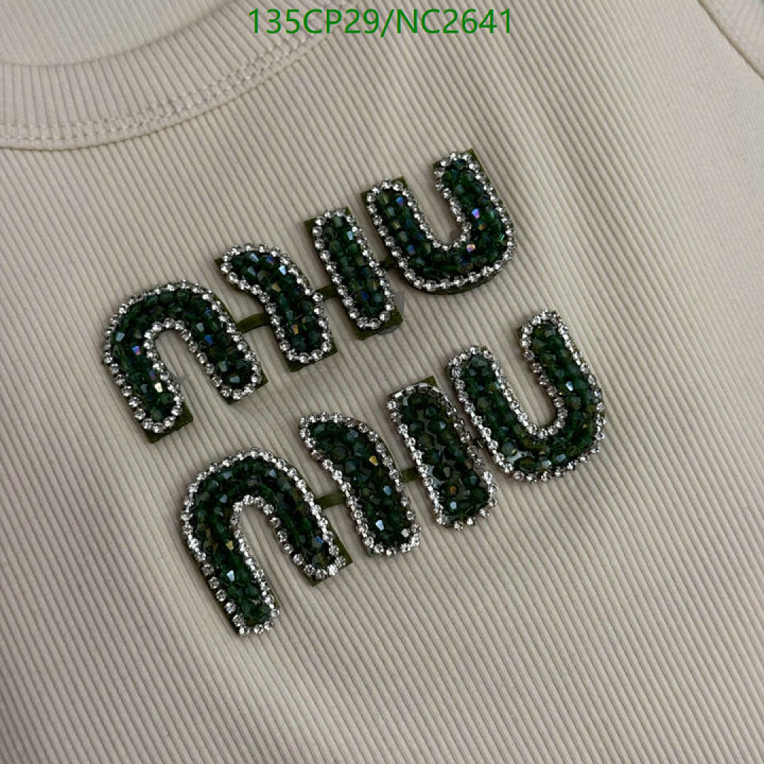 Miu Miu-Clothing Code: NC2641 $: 135USD