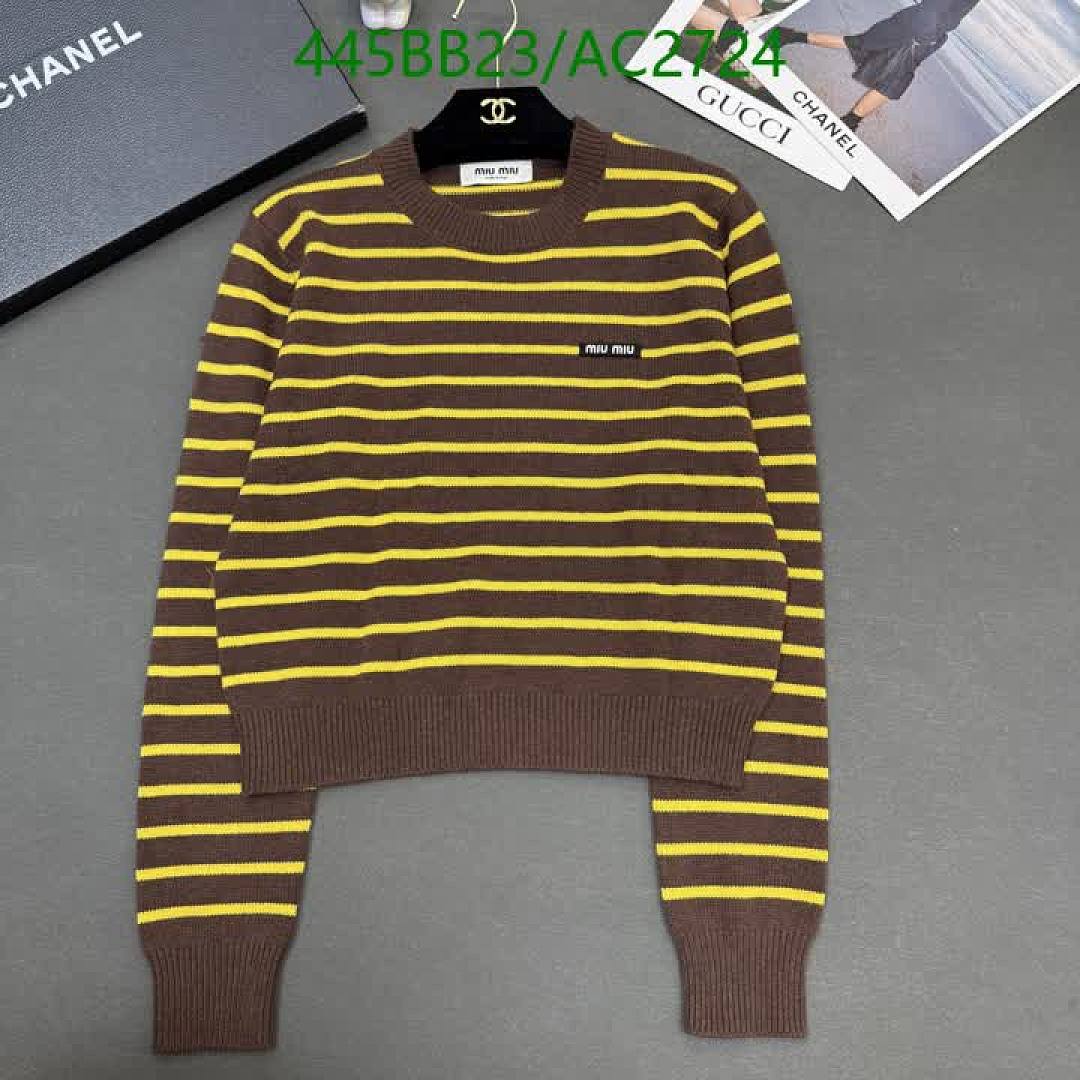 Miu Miu-Clothing Code: AC2724 $: 445USD