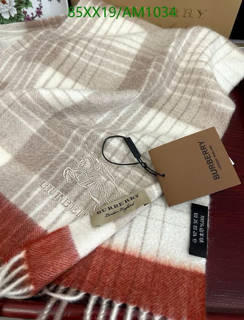 Burberry-Scarves Code: AM1034 $: 85USD