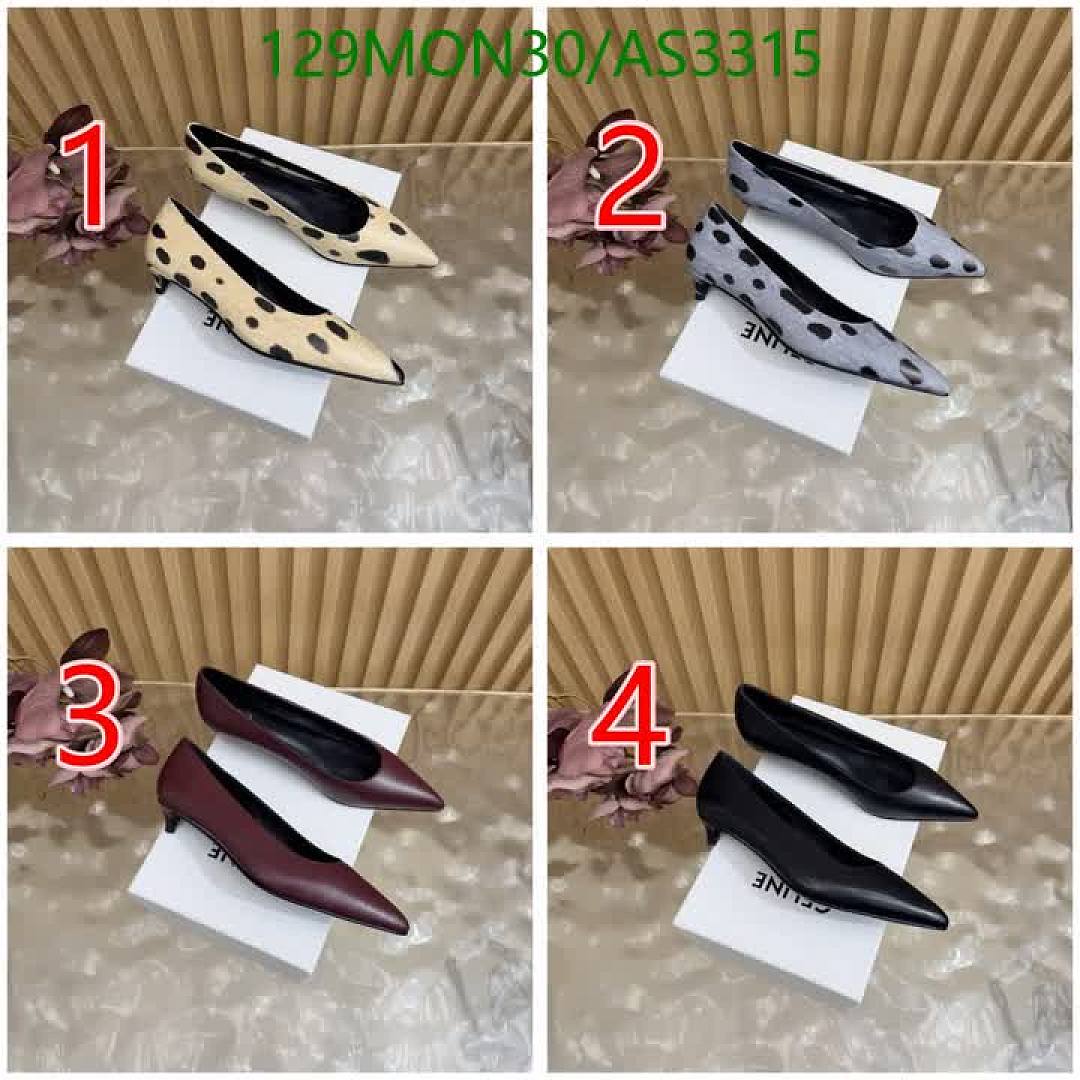 Celine-Women Shoes Code: AS3315 $: 129USD