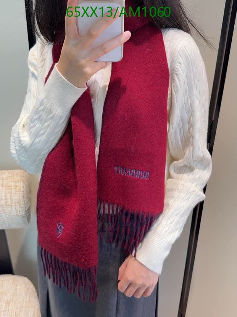 Burberry-Scarves Code: AM1060 $: 65USD