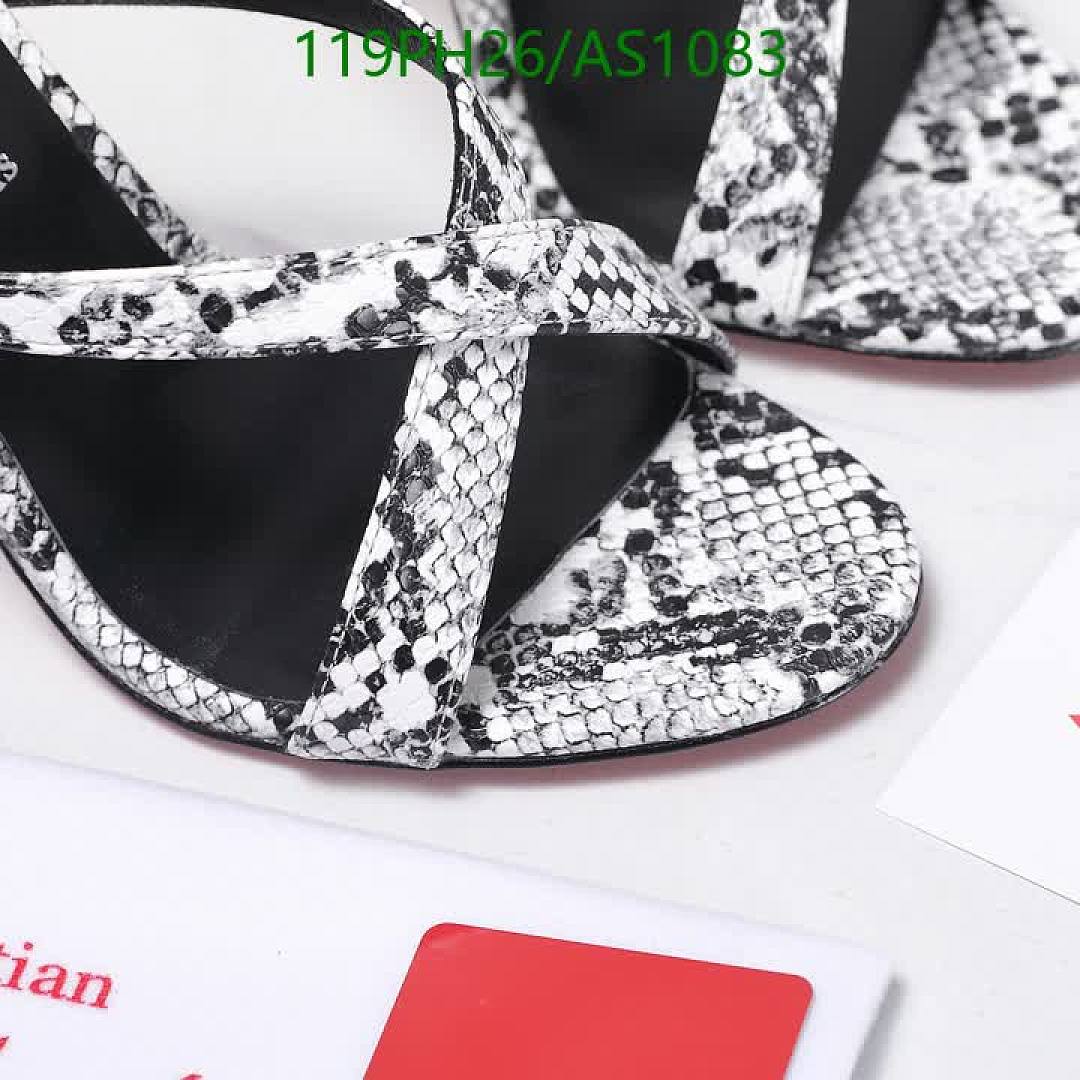 Christian Louboutin-Women Shoes Code: AS1083 $: 119USD