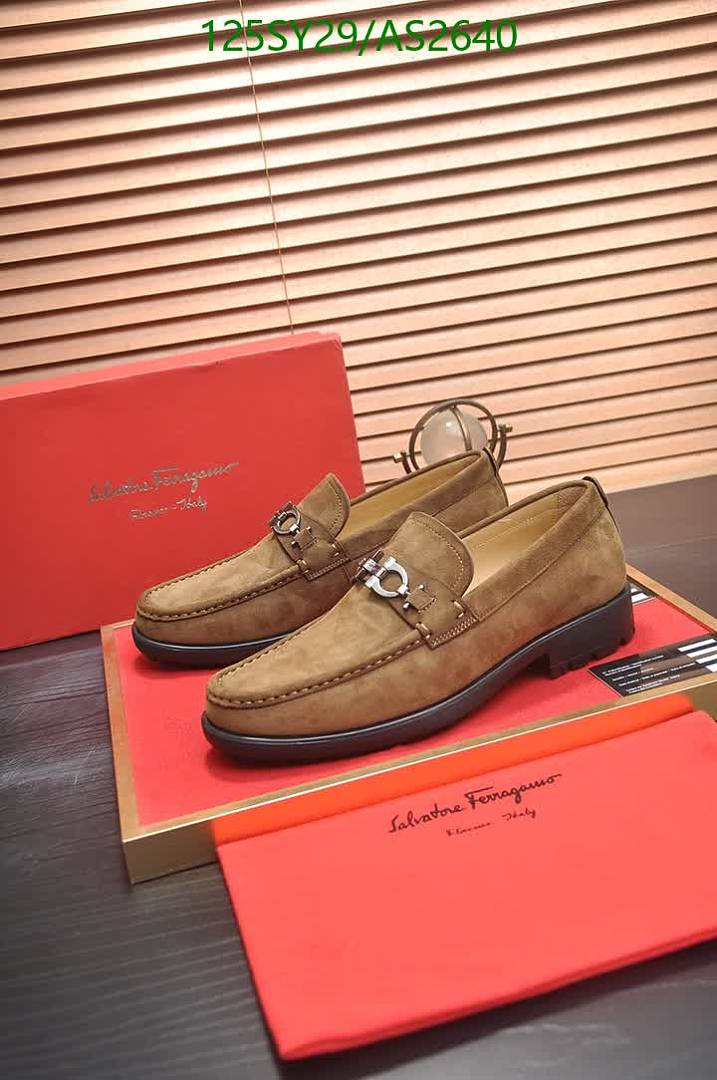 Ferragamo-Men shoes Code: AS2640 $: 125USD