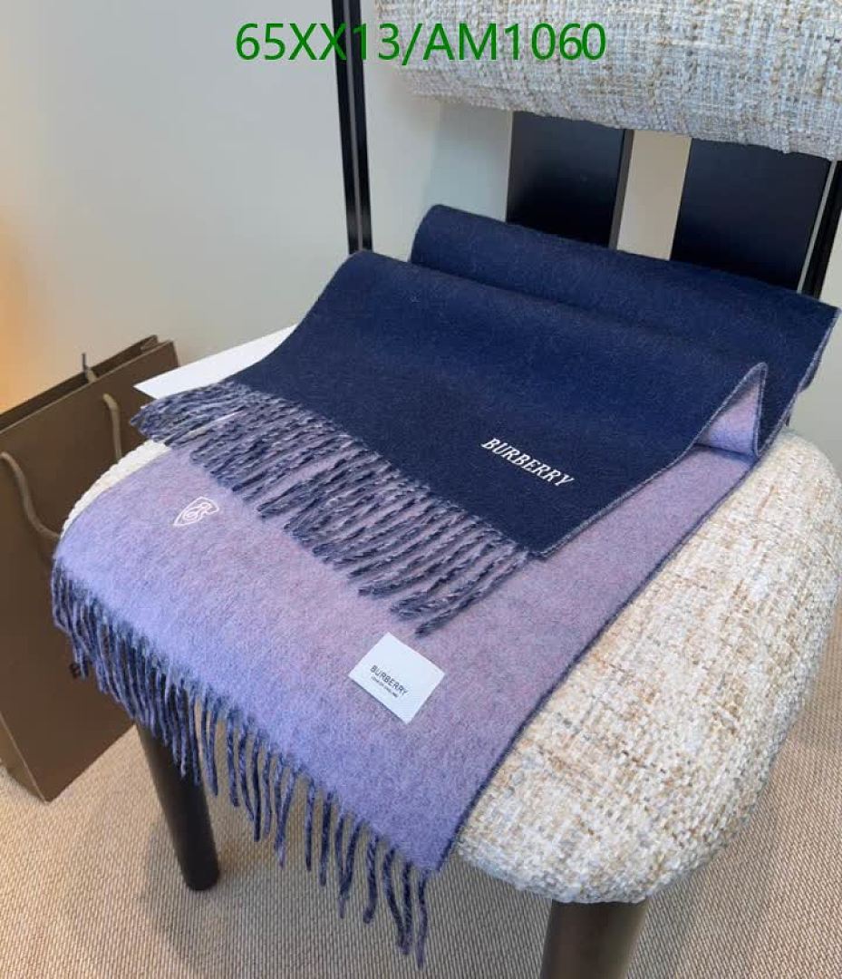 Burberry-Scarves Code: AM1060 $: 65USD