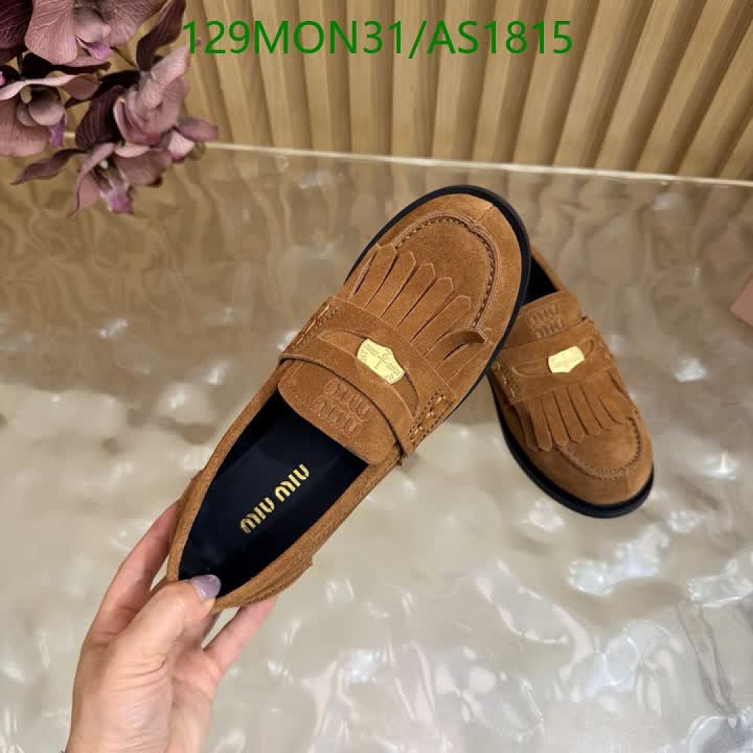 Miu Miu-Women Shoes Code: AS1815 $: 129USD
