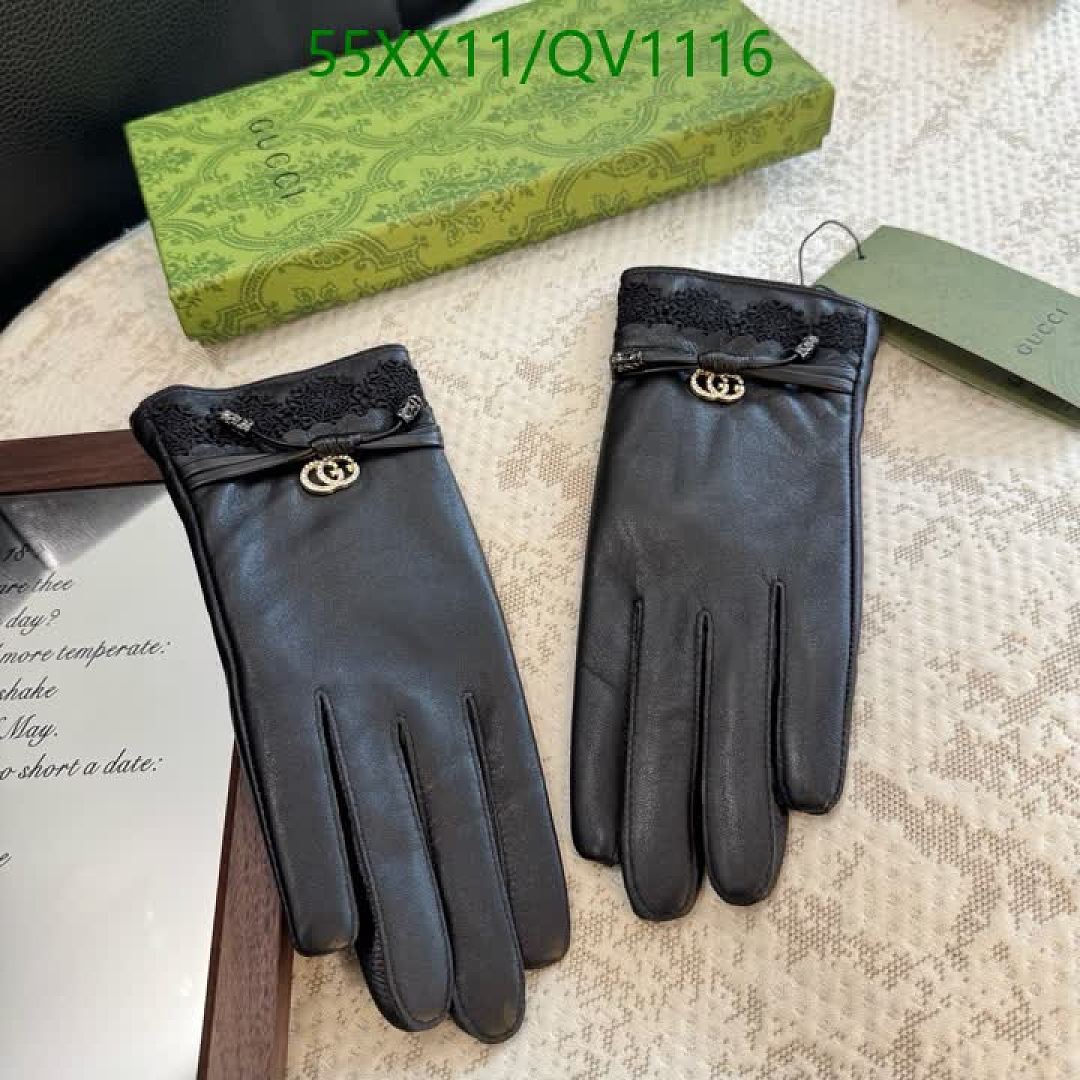 Gucci-Gloves Code: QV1116 $: 55USD