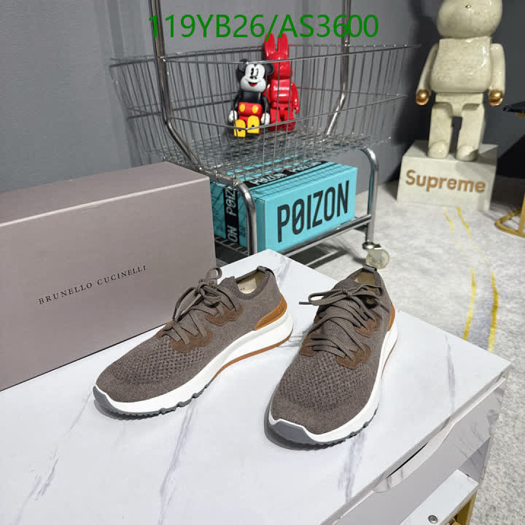 Brunello Cucinelli-Men shoes Code: AS3600 $: 119USD