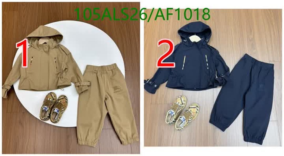 Burberry-Clothing（Kids） Code: AF1018 $: 105USD