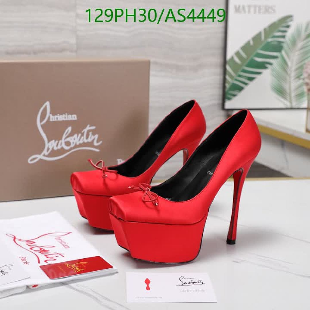 Christian Louboutin-Women Shoes Code: AS4449 $: 129USD