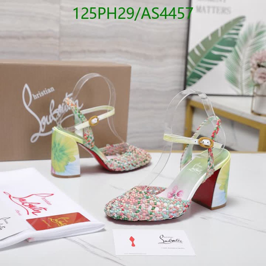 Christian Louboutin-Women Shoes Code: AS4457 $: 125USD