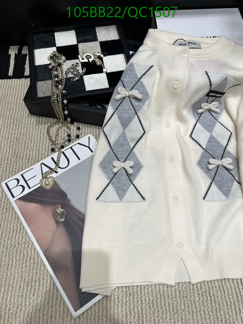 Miu Miu-Clothing Code: QC1507 $: 105USD