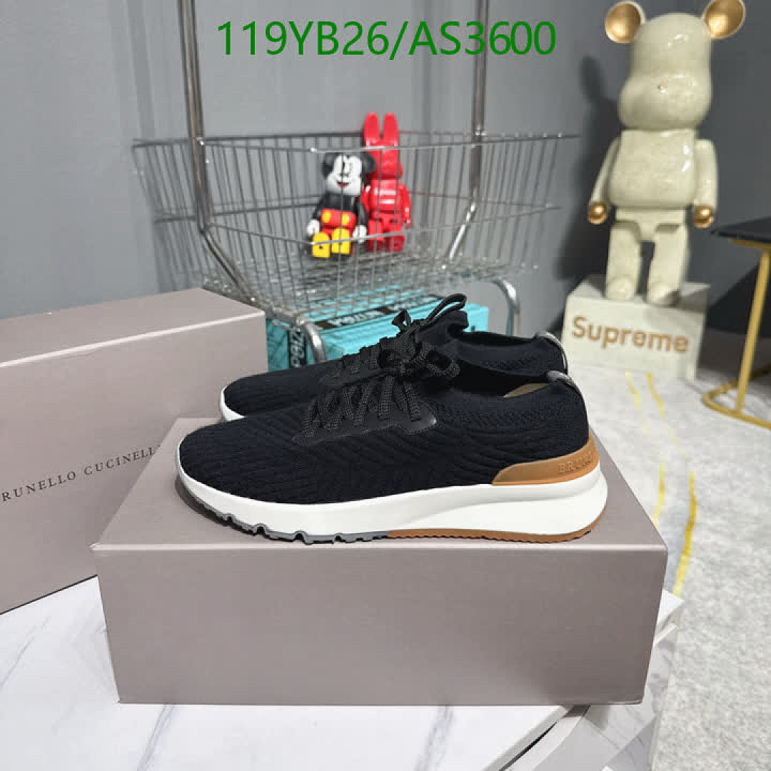 Brunello Cucinelli-Men shoes Code: AS3600 $: 119USD
