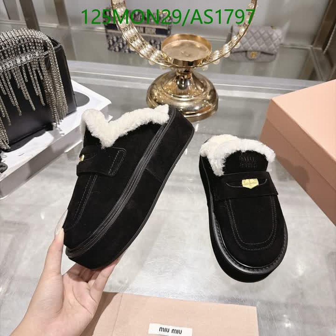 Miu Miu-Women Shoes Code: AS1797 $: 125USD