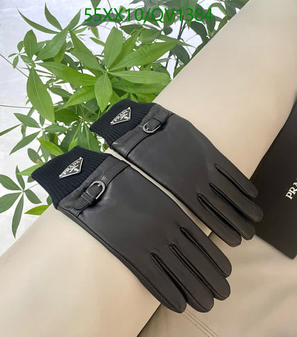 Prada-Gloves Code: QV1384 $: 55USD
