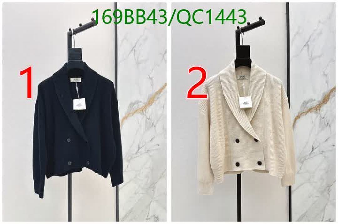 Hermes-Clothing Code: QC1443 $: 169USD