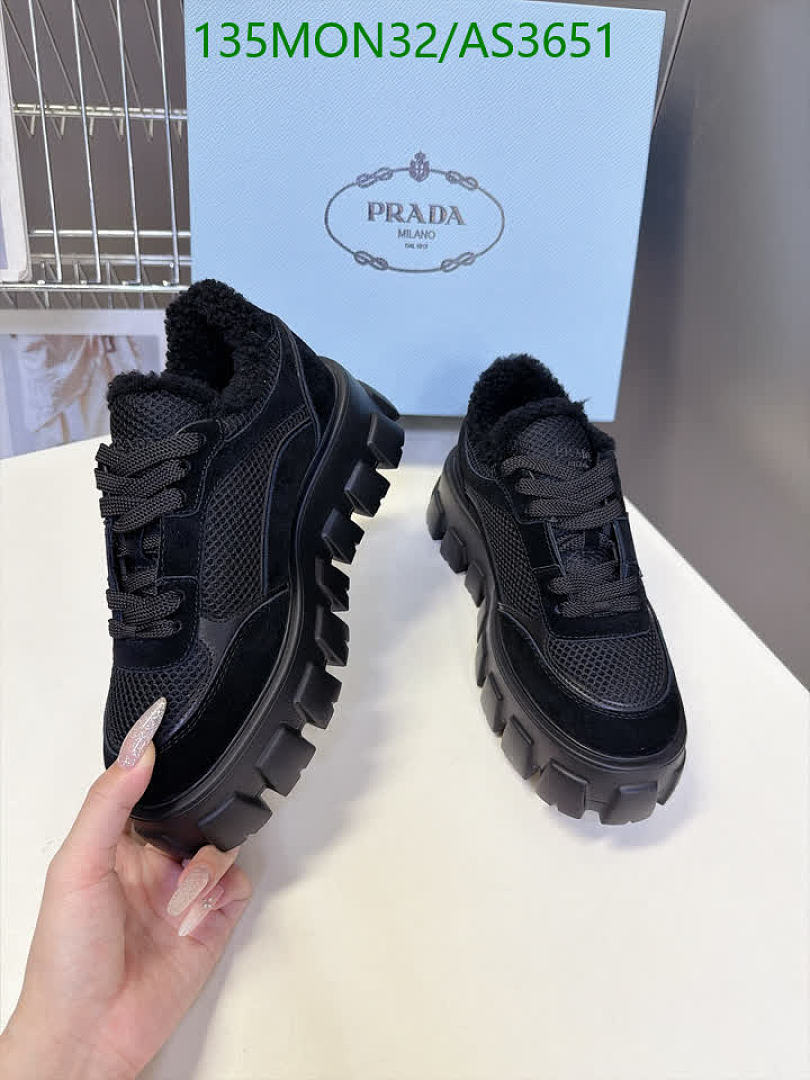 Prada-Women Shoes Code: AS3651 $: 135USD