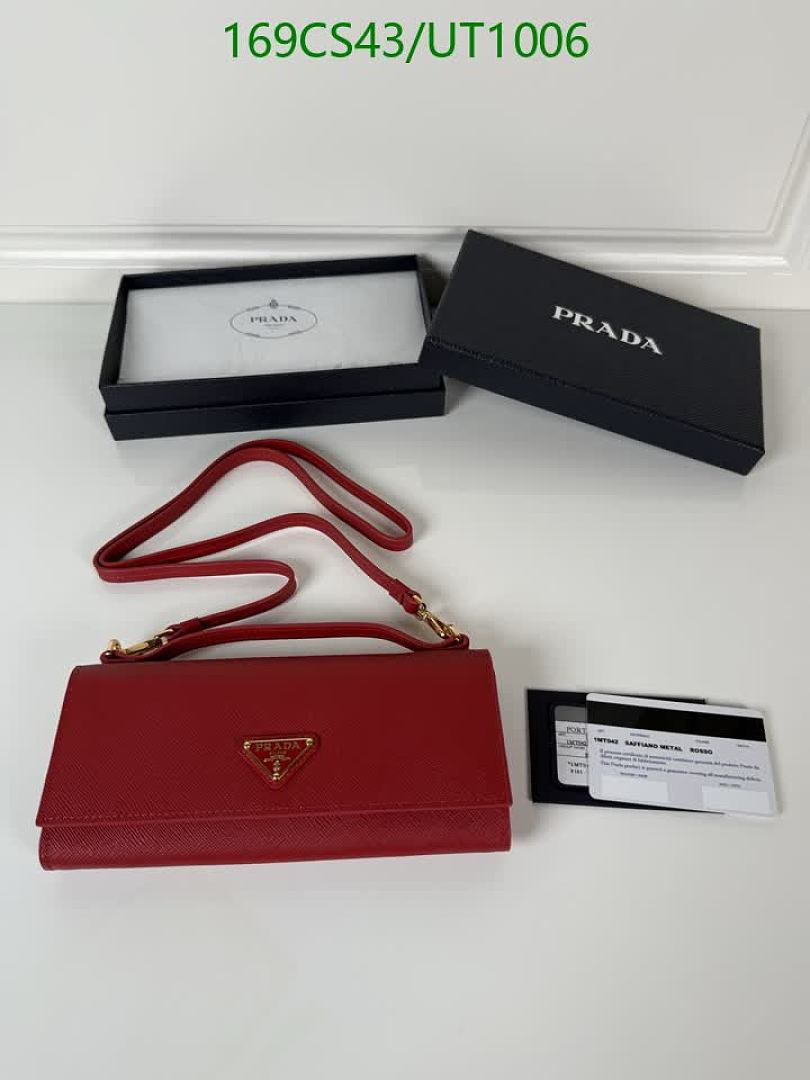 Prada-WalletsMirror Quality Code: UT1006 $: 169USD