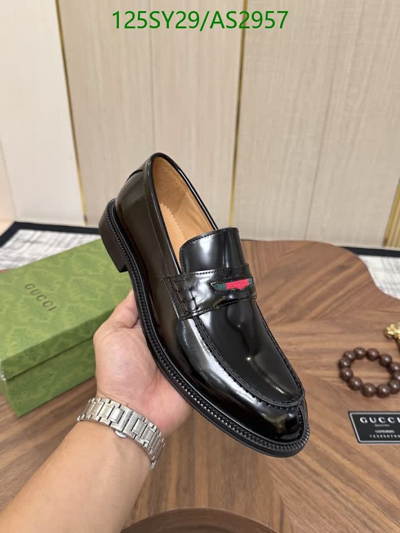 Gucci-Men shoes Code: AS2957 $: 125USD