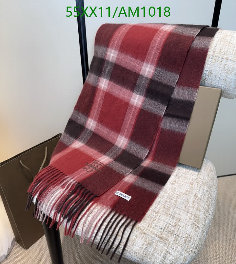 Burberry-Scarves Code: AM1018 $: 55USD