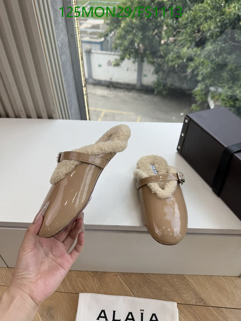 Alaia-Women Shoes Code: FS1113 $: 125USD