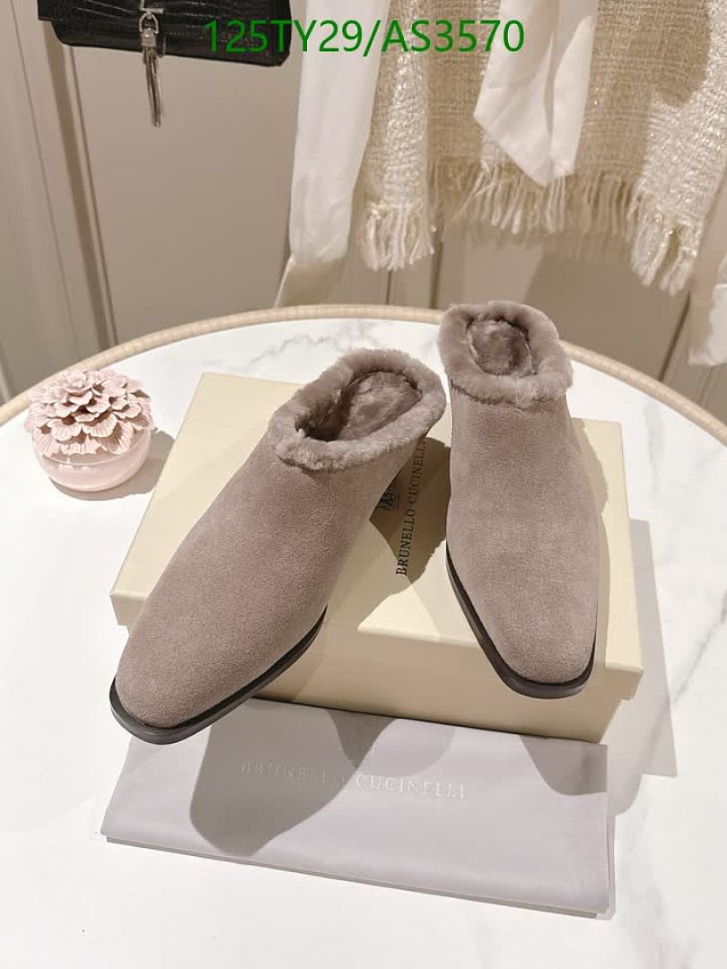 Brunello Cucinelli-Women Shoes Code: AS3570 $: 125USD