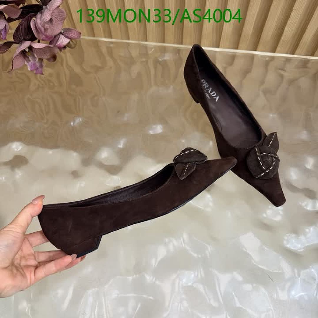 Prada-Women Shoes Code: AS4004 $: 139USD