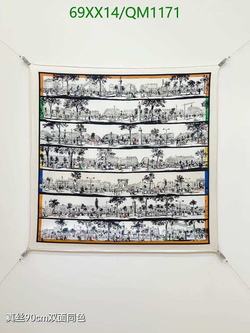 Hermes-Scarves Code: QM1171 $: 69USD