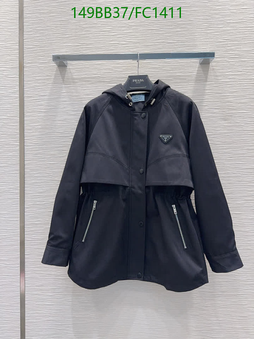 Prada-Clothing Code: FC1411 $: 149USD