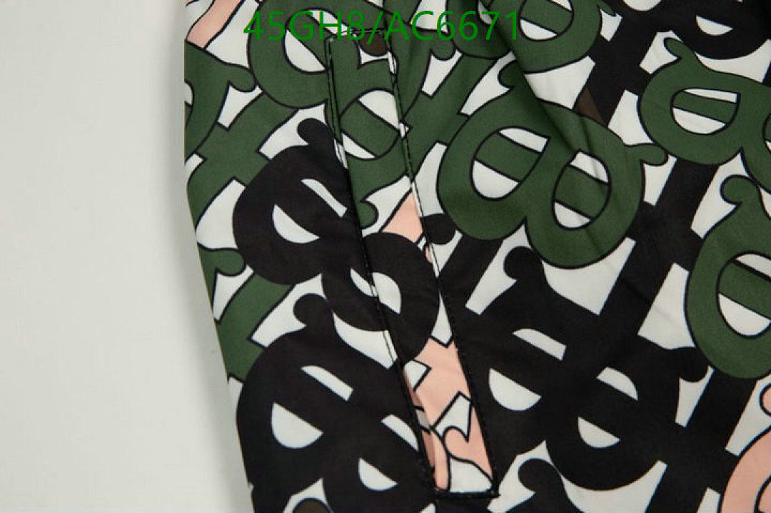 Burberry-Clothing Code: AC6671 $: 45USD