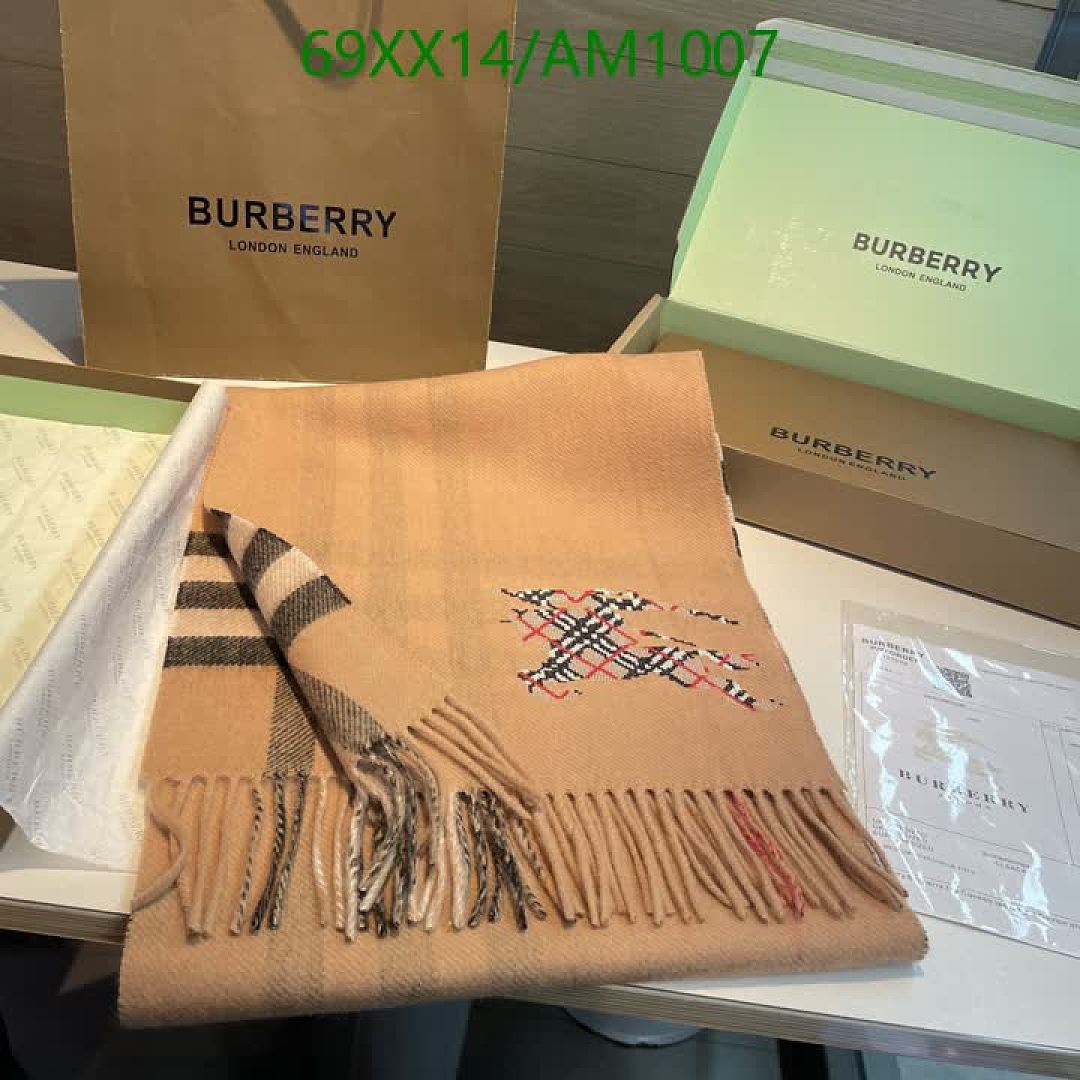 Burberry-Scarves Code: AM1007 $: 69USD