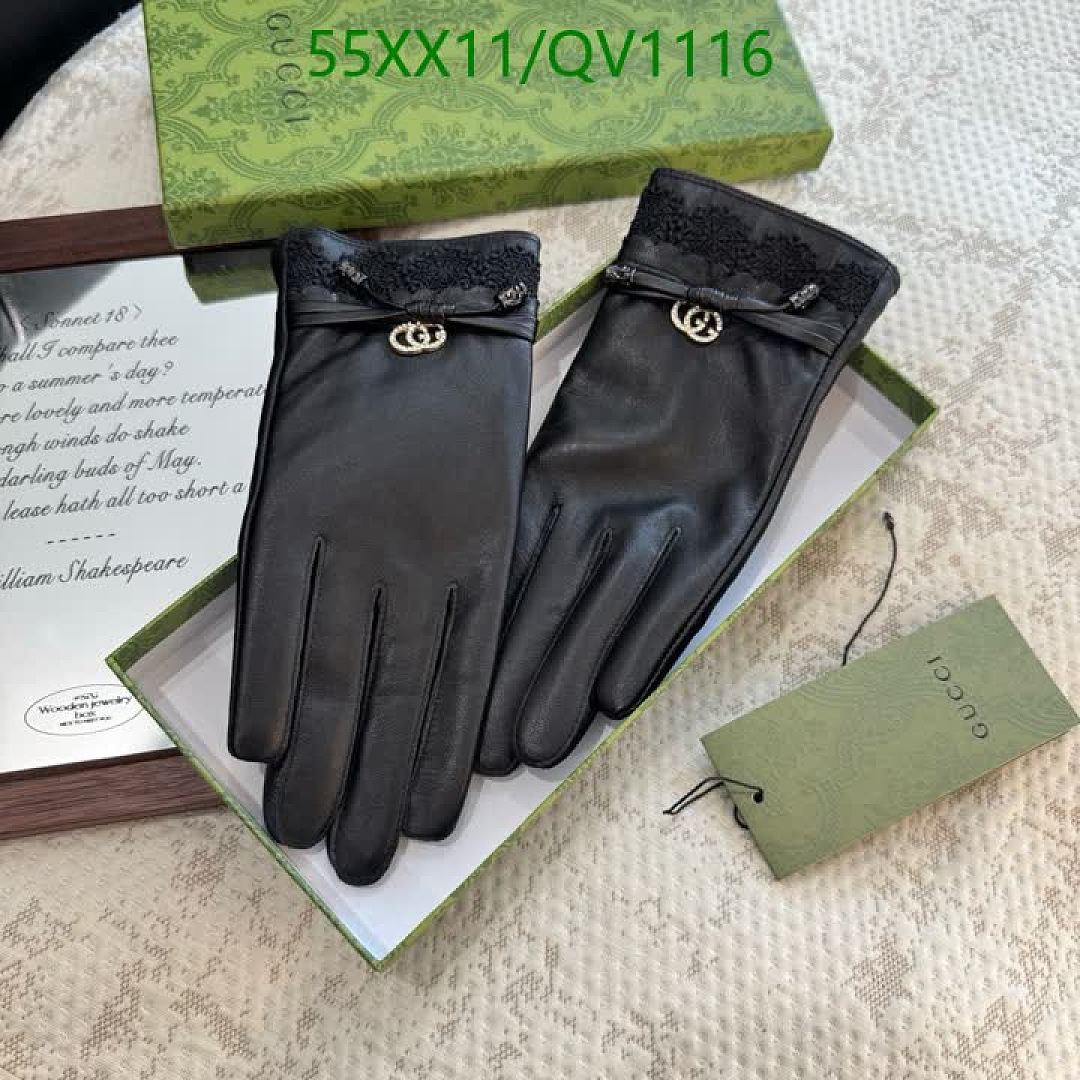 Gucci-Gloves Code: QV1116 $: 55USD