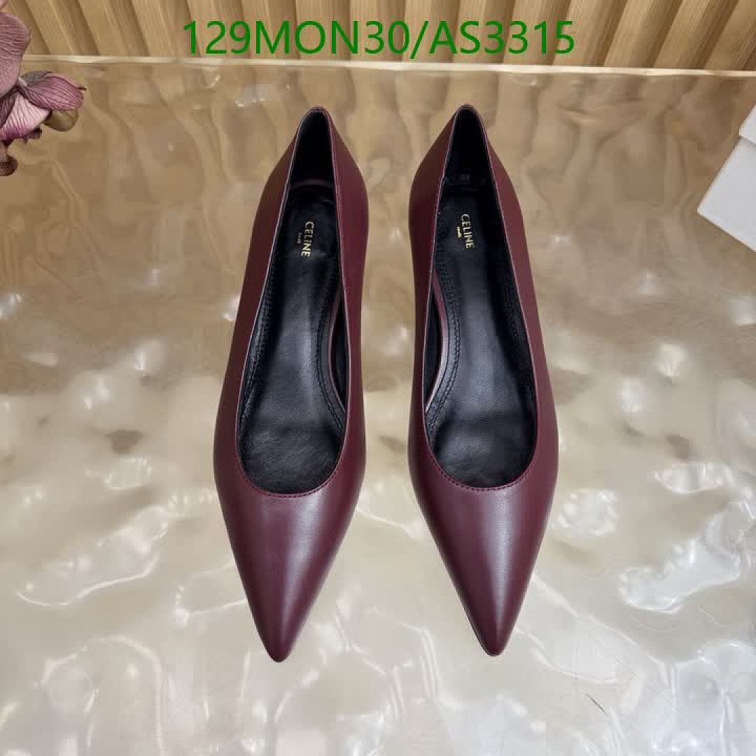 Celine-Women Shoes Code: AS3315 $: 129USD