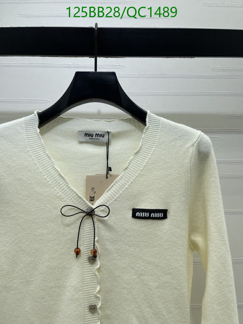 Miu Miu-Clothing Code: QC1489 $: 125USD