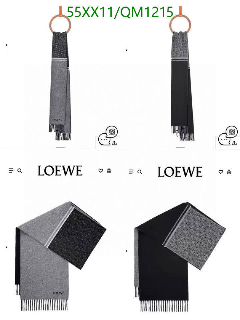 Loewe-Scarves Code: QM1215 $: 55USD