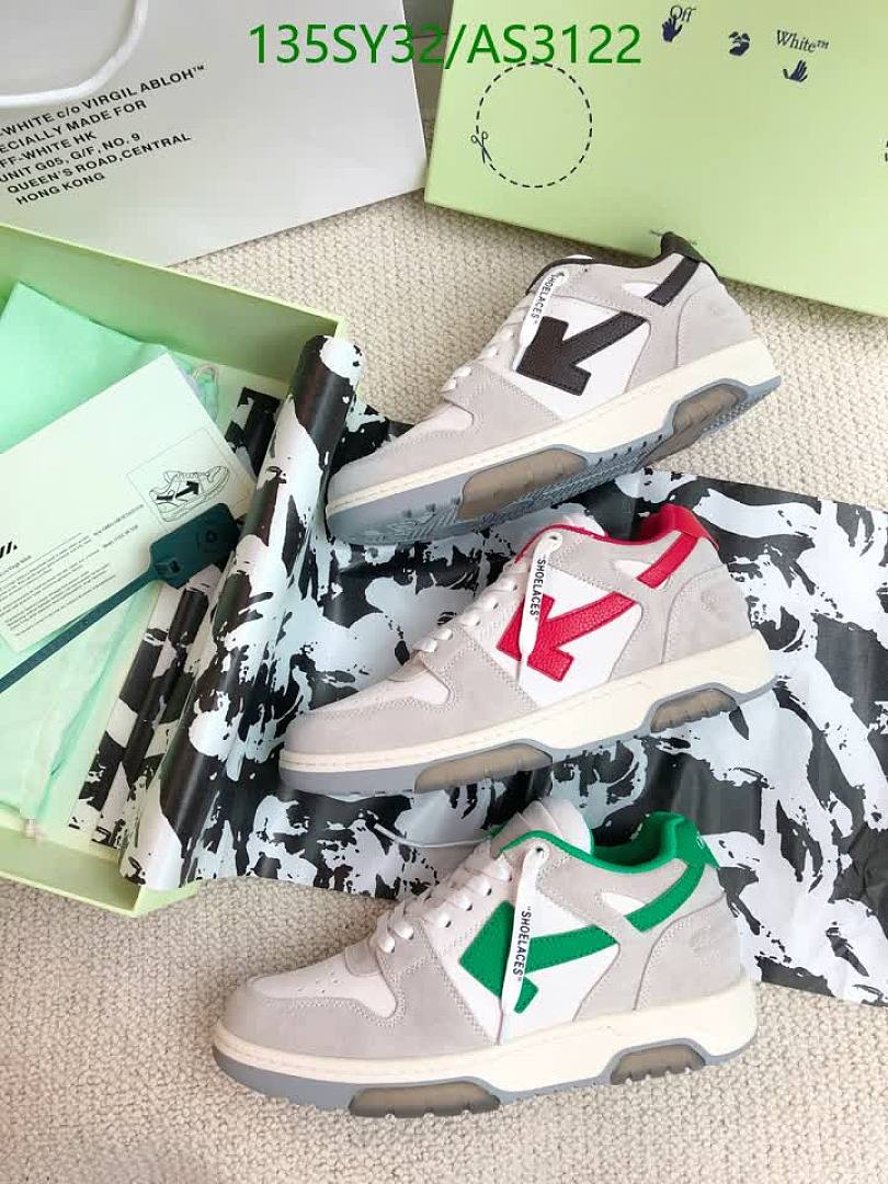 Off White-Men shoes Code: AS3122 $: 135USD