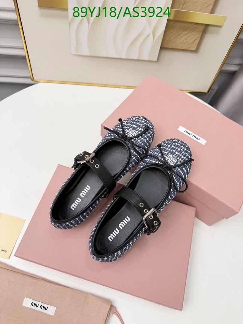 Miu Miu-Women Shoes Code: AS3924 $: 89USD