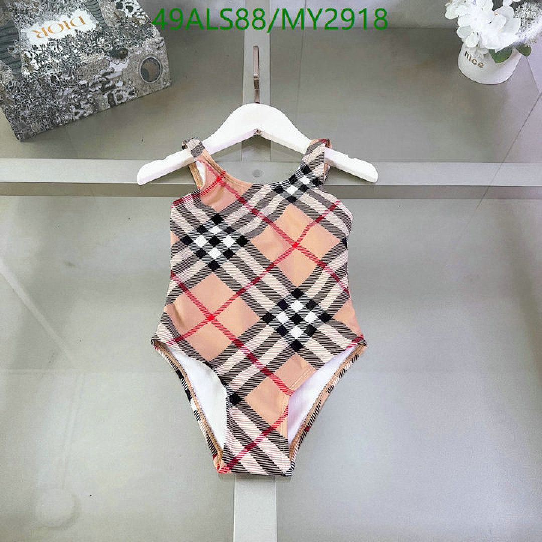 Burberry-Clothing（Kids） Code: MY2918 $: 49USD